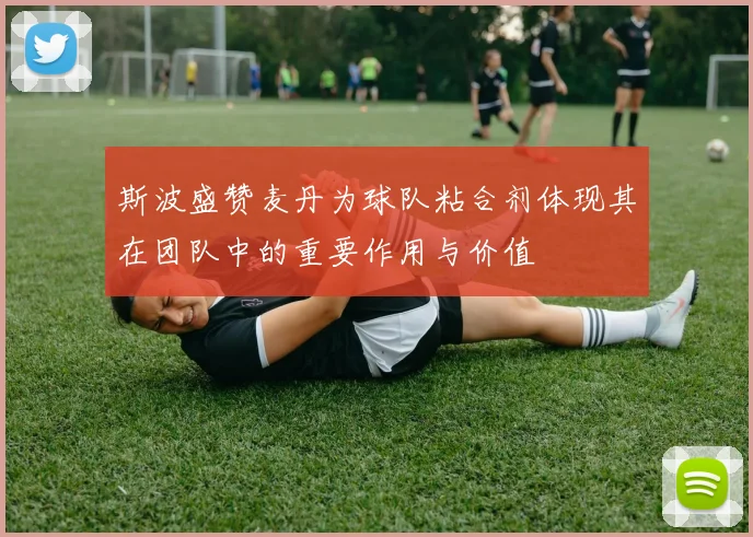 斯波盛赞麦丹为球队粘合剂体现其在团队中的重要作用与价值